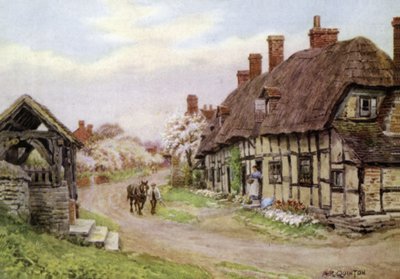 The Church Gate, Welford-on-Avon, Gloucester by Alfred Robert Quinton